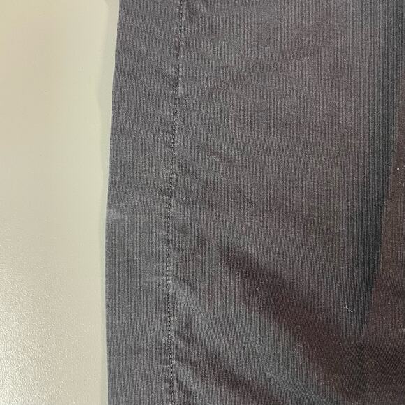 Untuckit Black Short Sleeve Button Front Top XXL - Picture 8 of 9